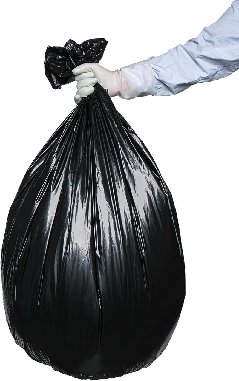 TYPLASTICS Heavy Duty 55-60 Gallon Trash Can Liners, 36" x 60", 1.2Mil, Black Garbage Bags, Multipurpose for Lawn, Leaf, Yard, Office, Outdoor, Gardening, Commercial and Industrial - Boxes of 100 - Image 3